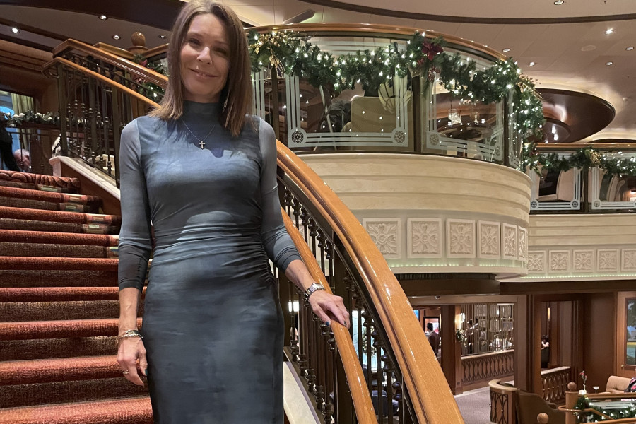 Emma Sailing with Cunard