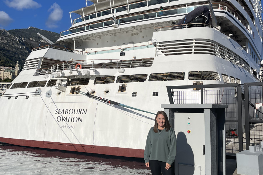 Nicola Sailing with Seabourn